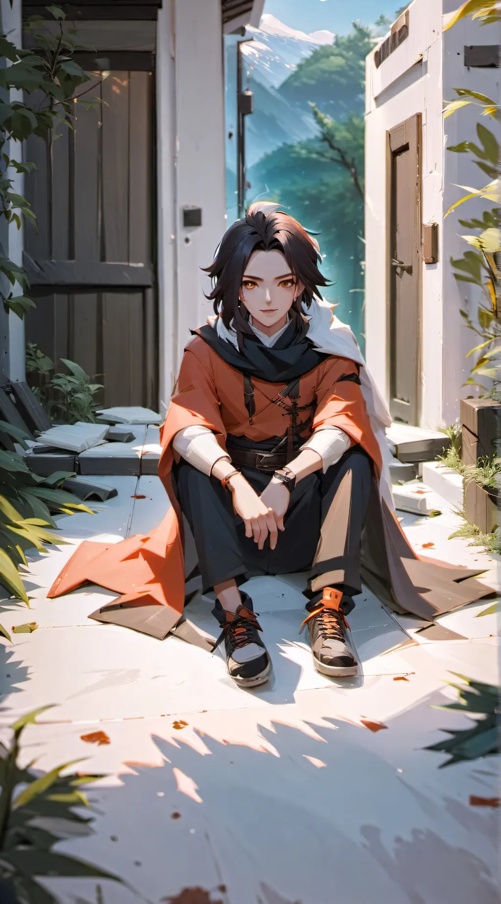 ai character: raiden background