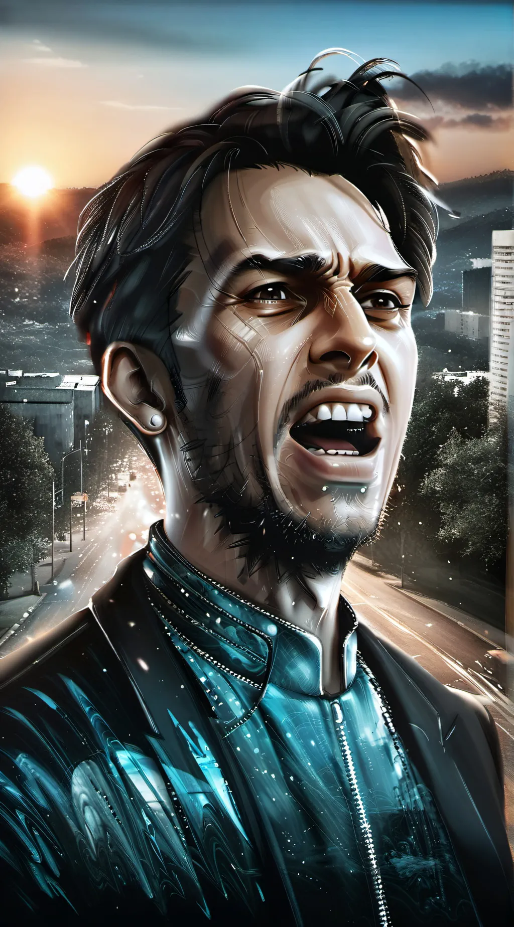 ai character: Mr Goodman background