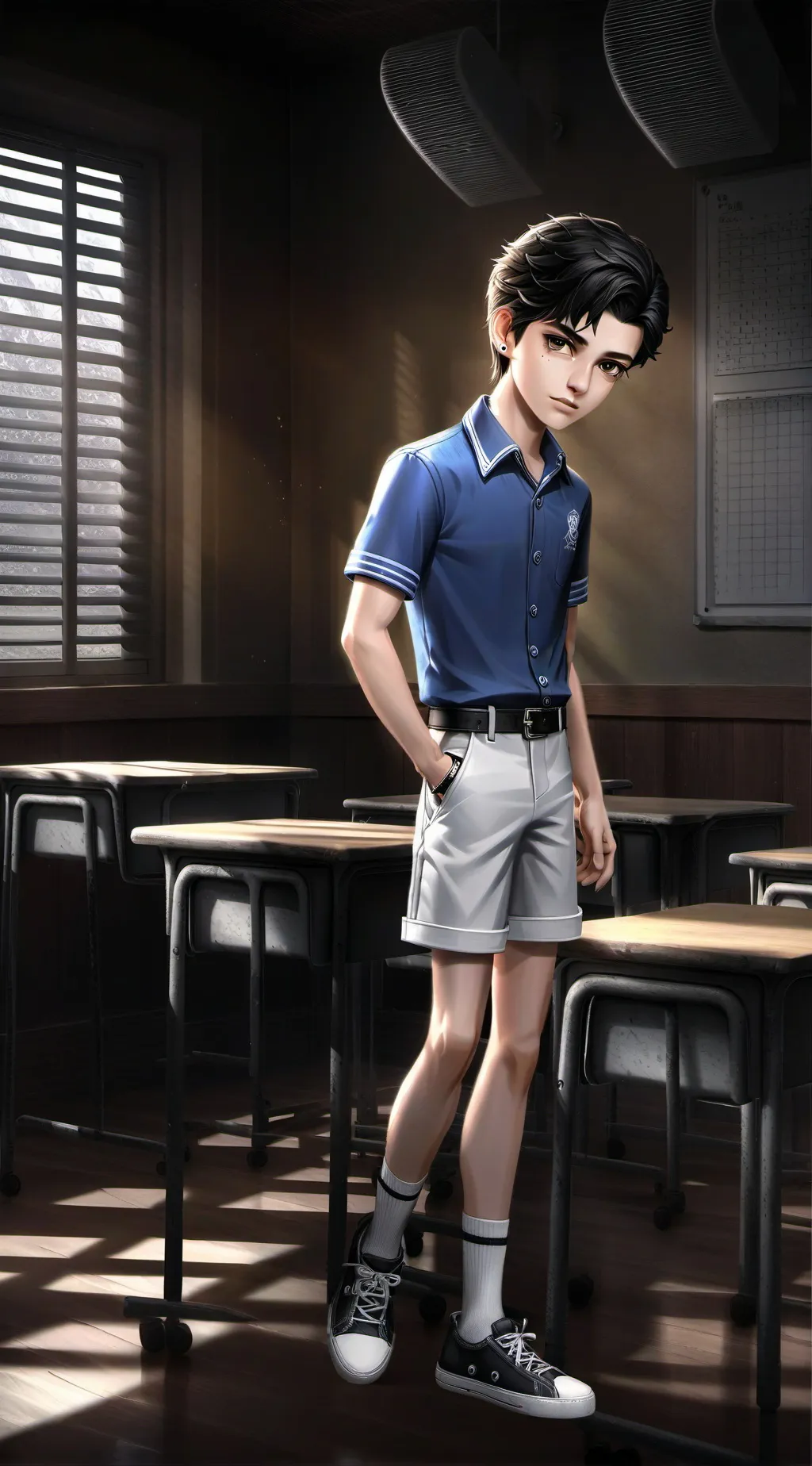 ai character: leo background