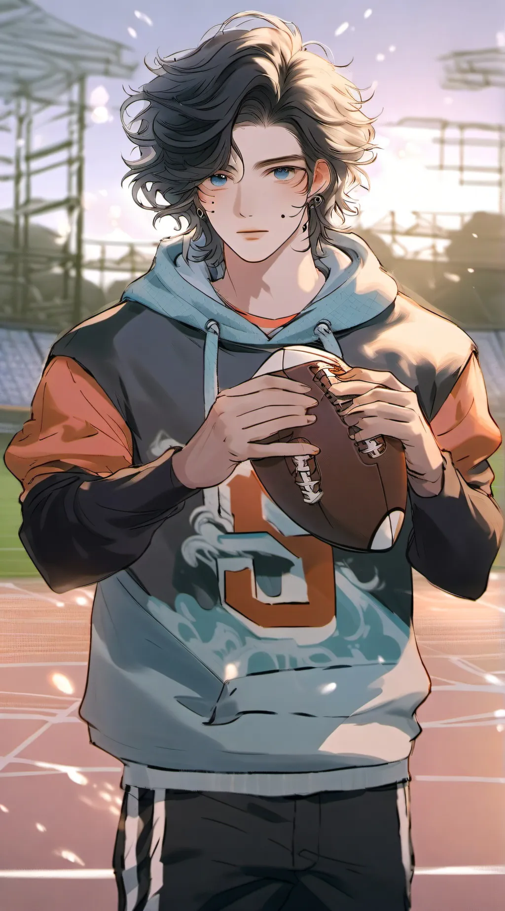 ai character: Damian  background