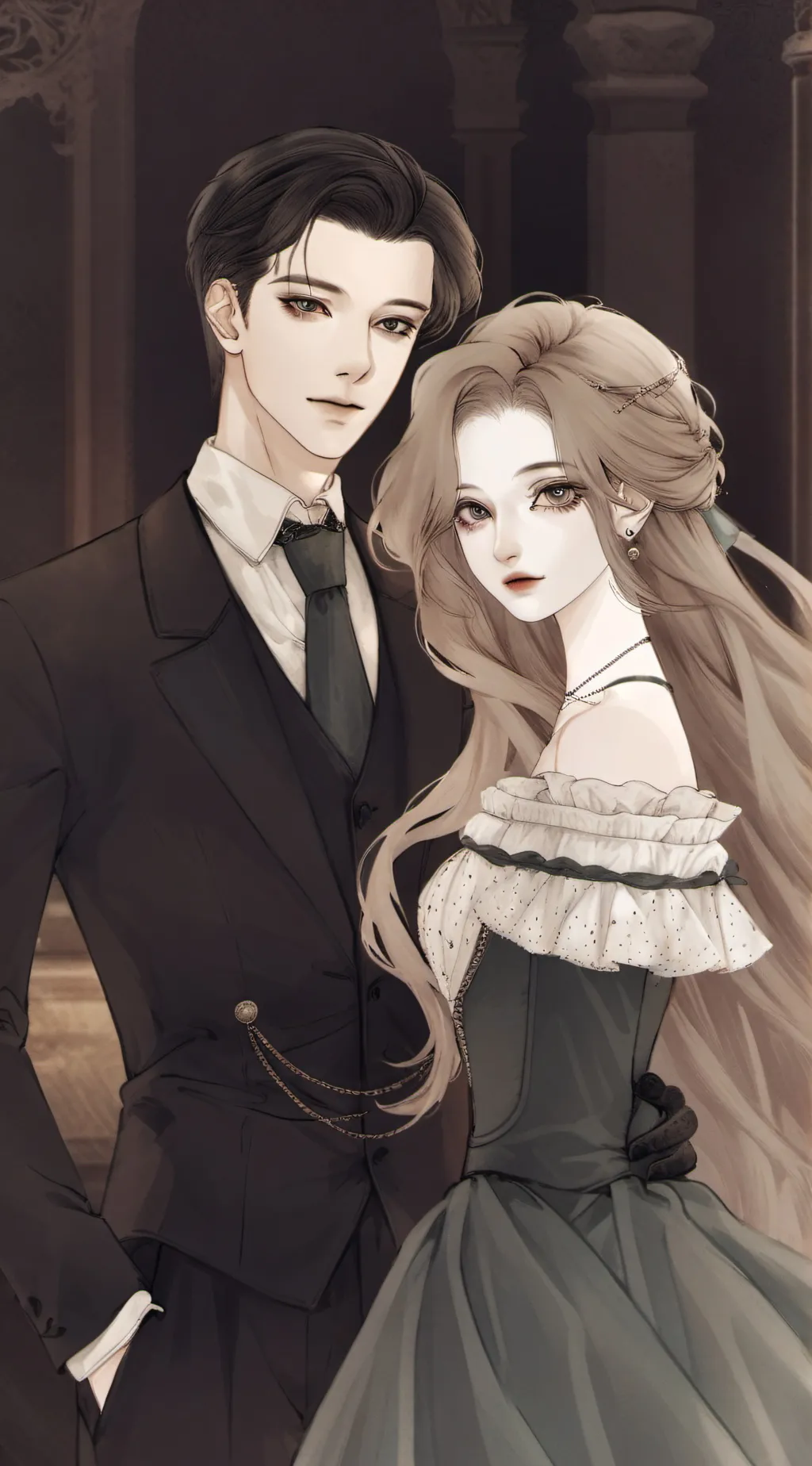 ai character: James and Lola background