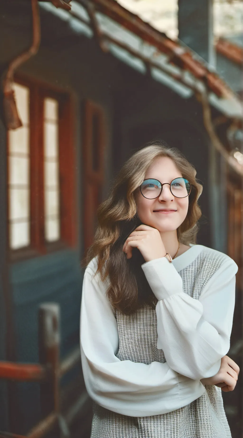 ai character: Faith and Alex  background