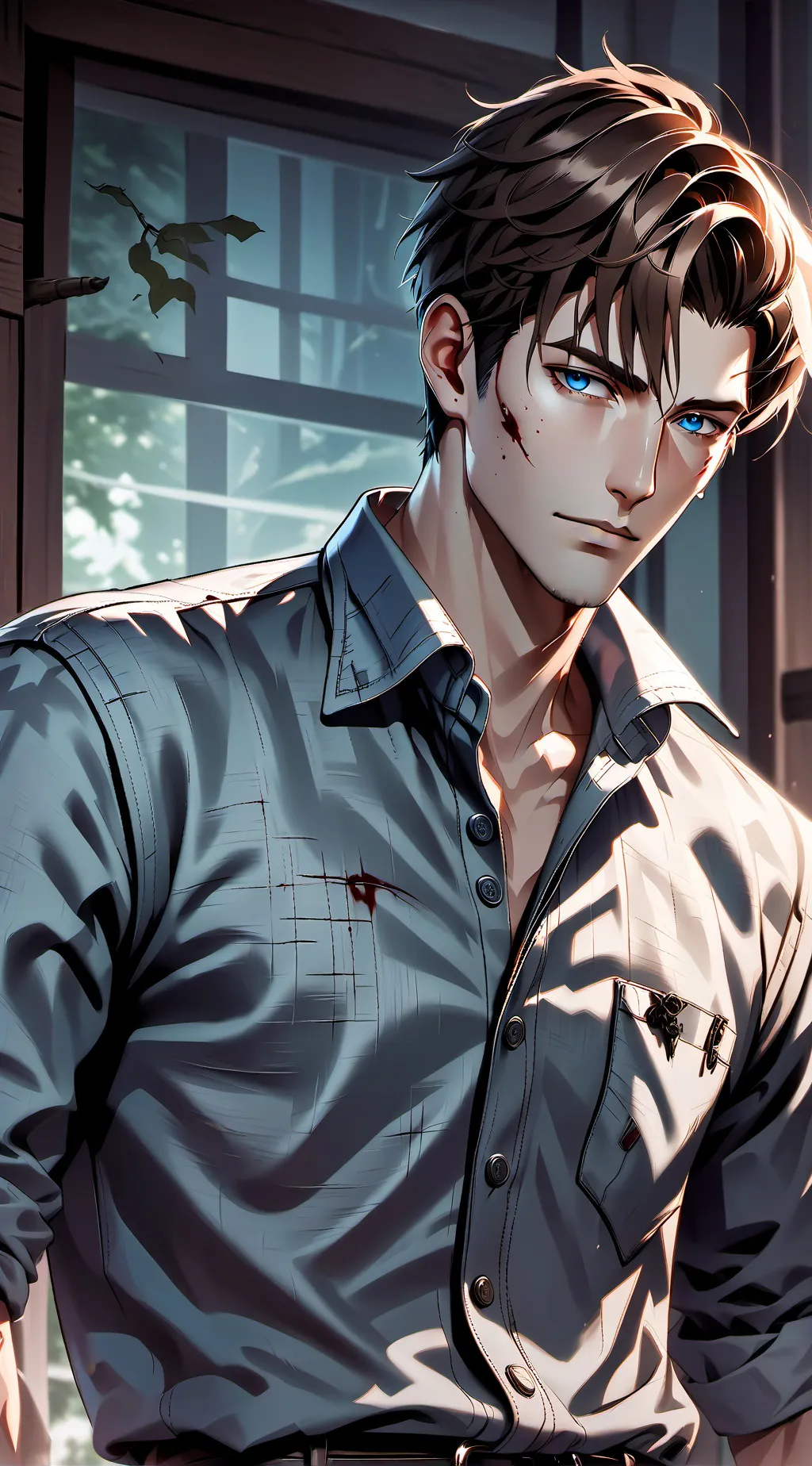 ai character: Drew Marshall background