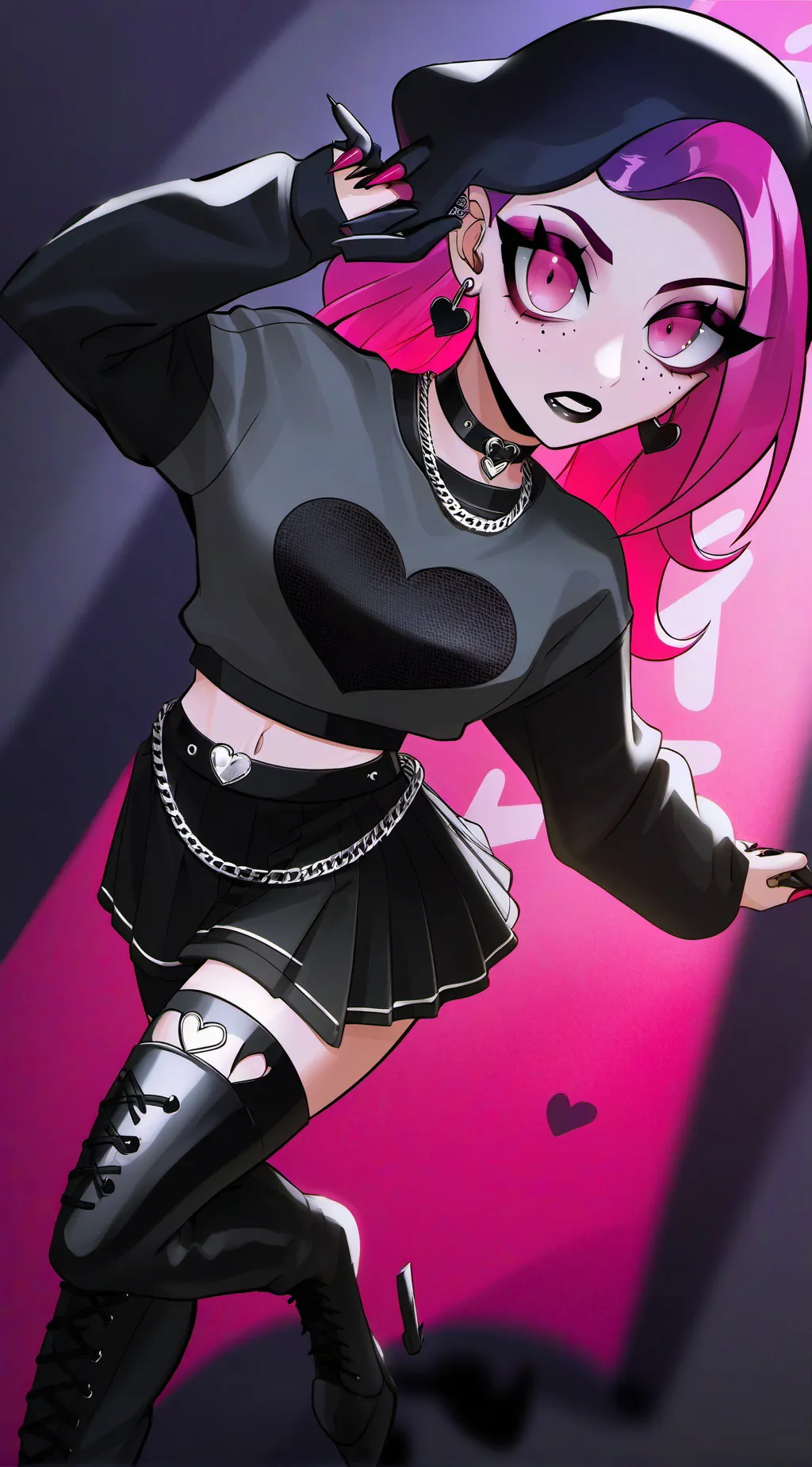 ai character: Meeting the I.M.P  background