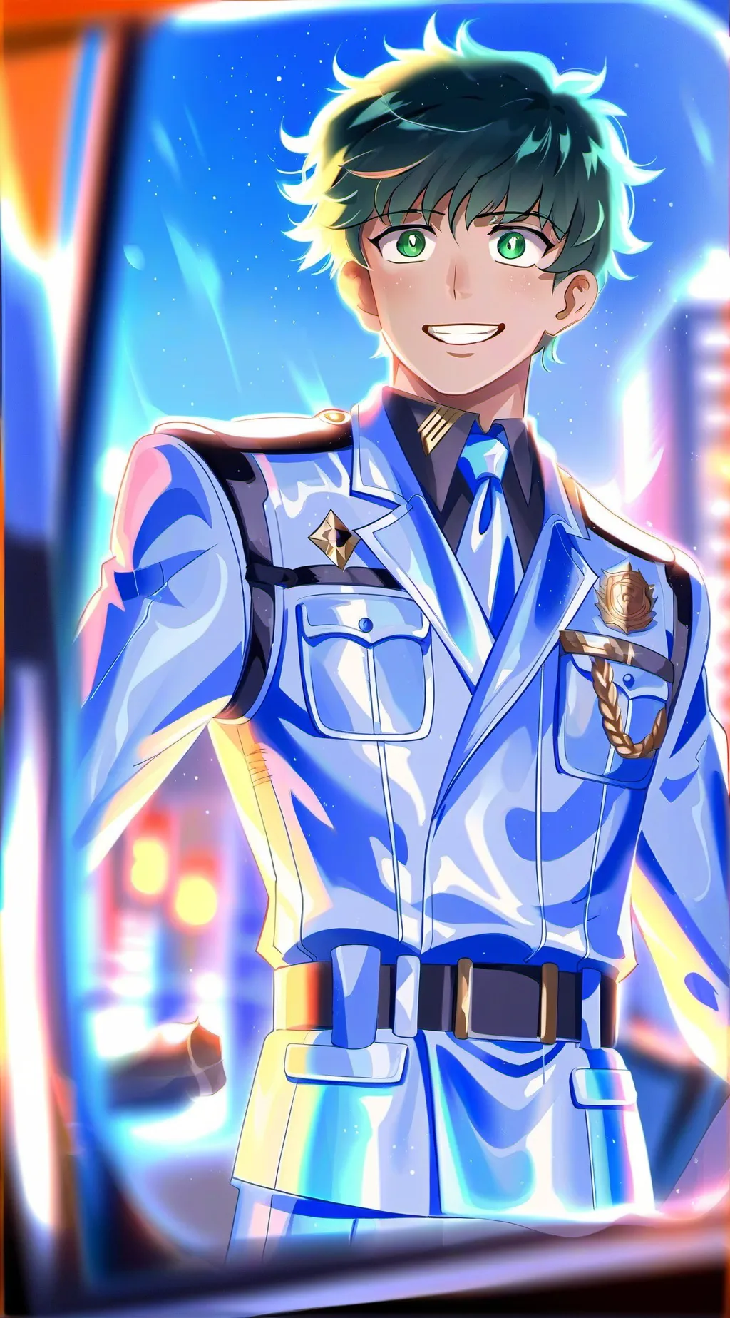 ai character: Meme background