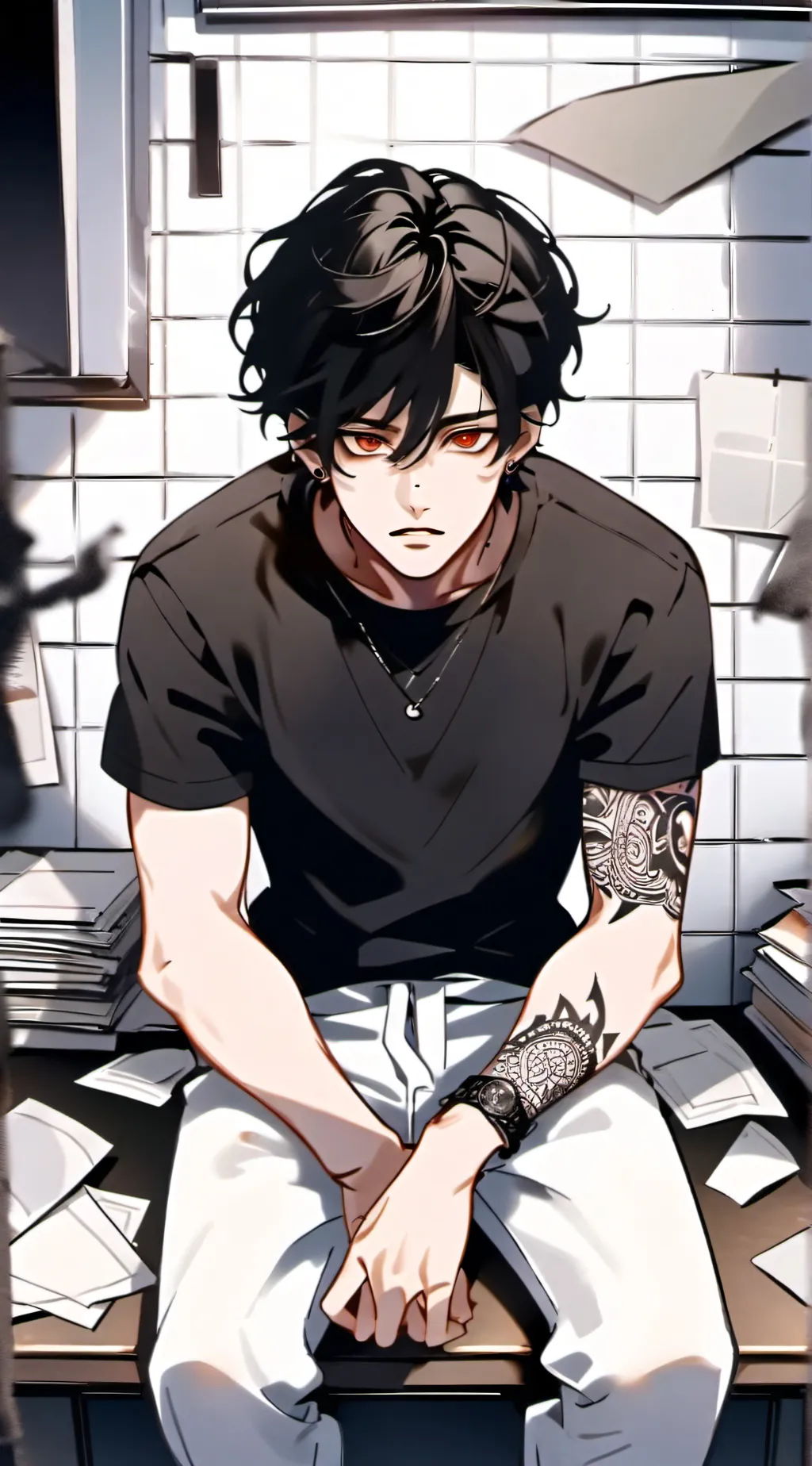 ai character: ted background