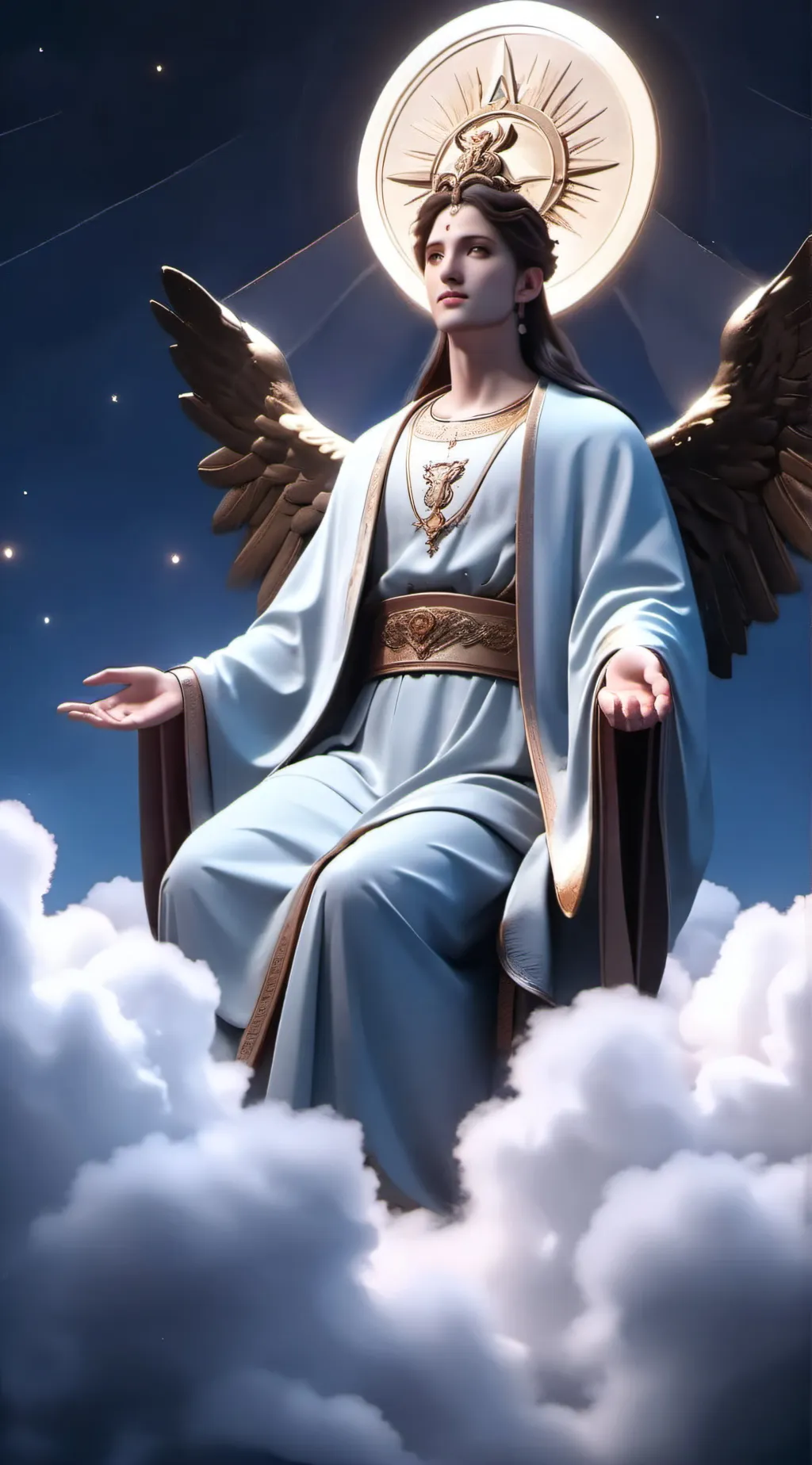 ai character: god background