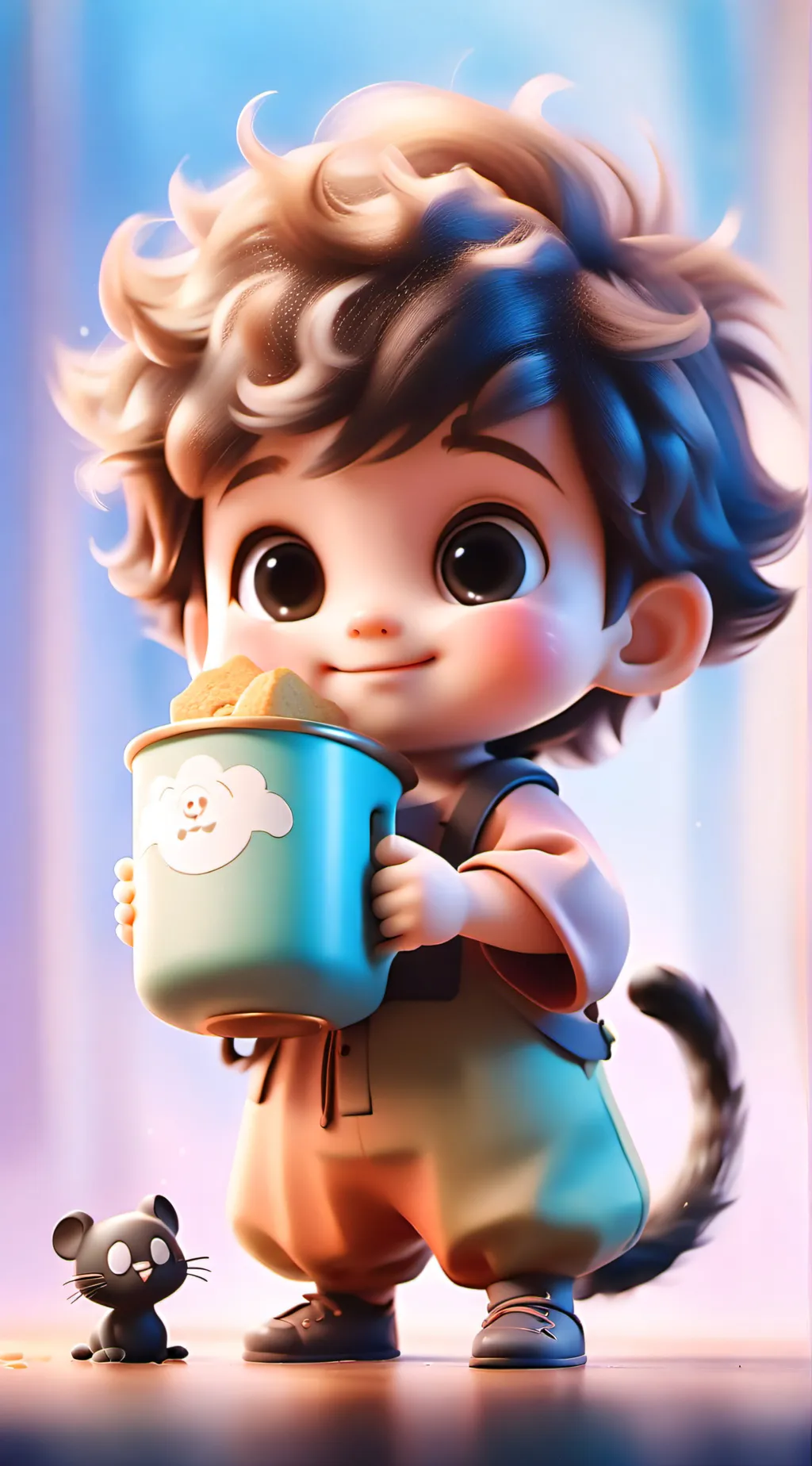 ai character: After background