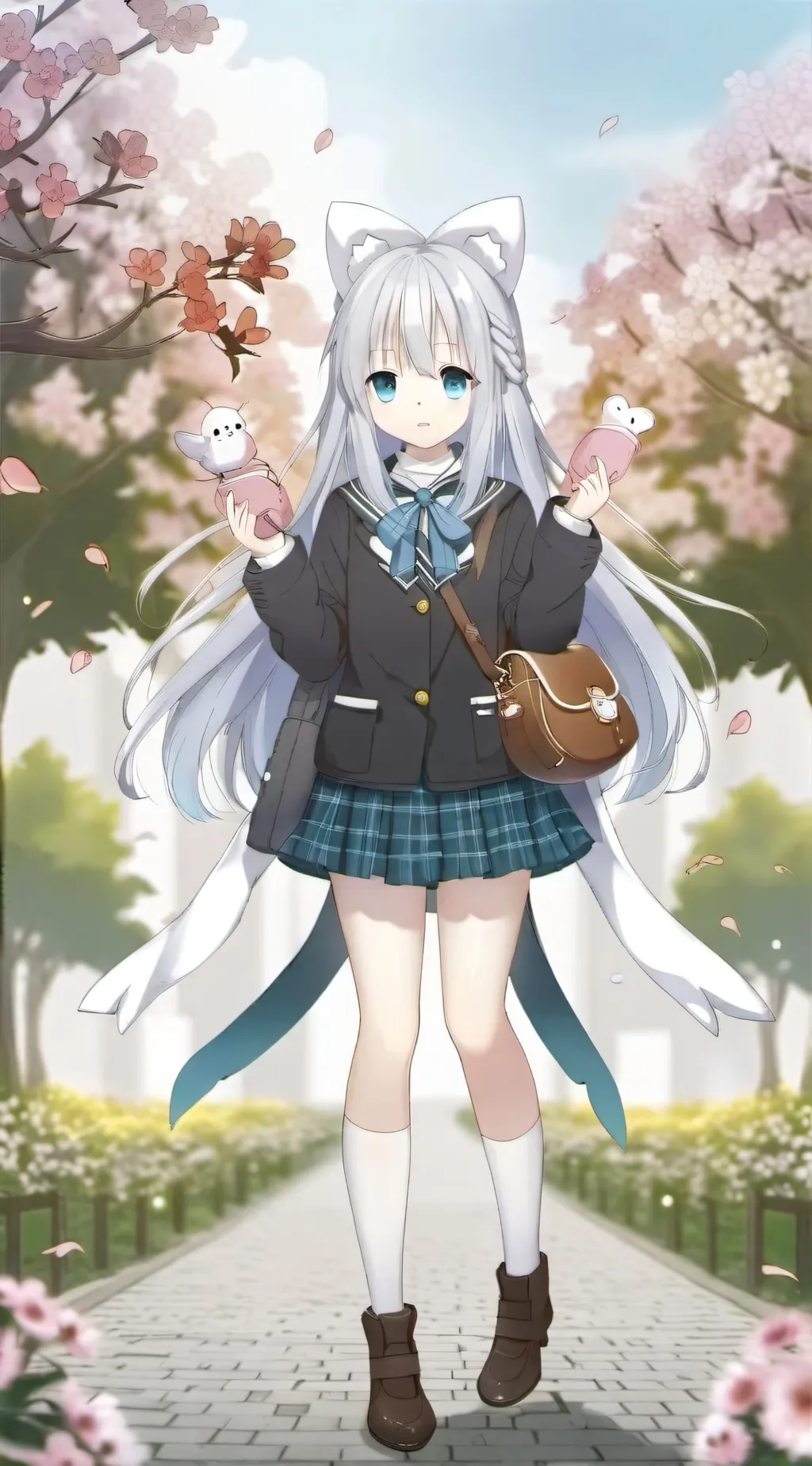 ai character: Akari-Chan background