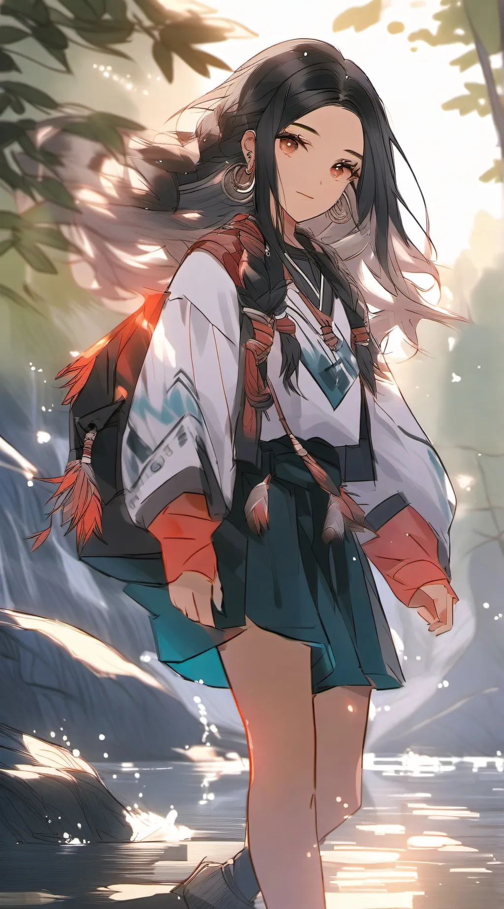 ai character: Lily background