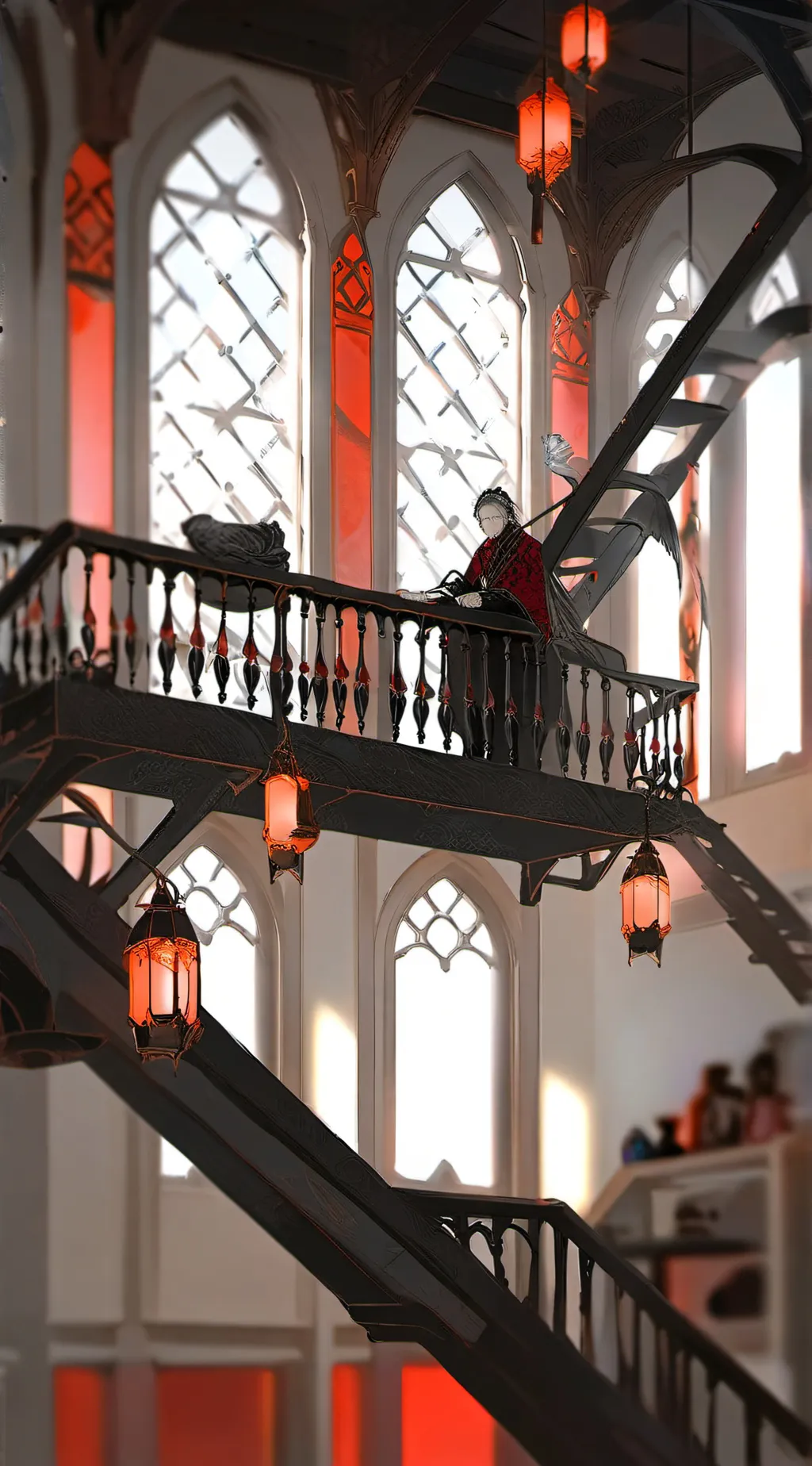 ai character: HH road trip background