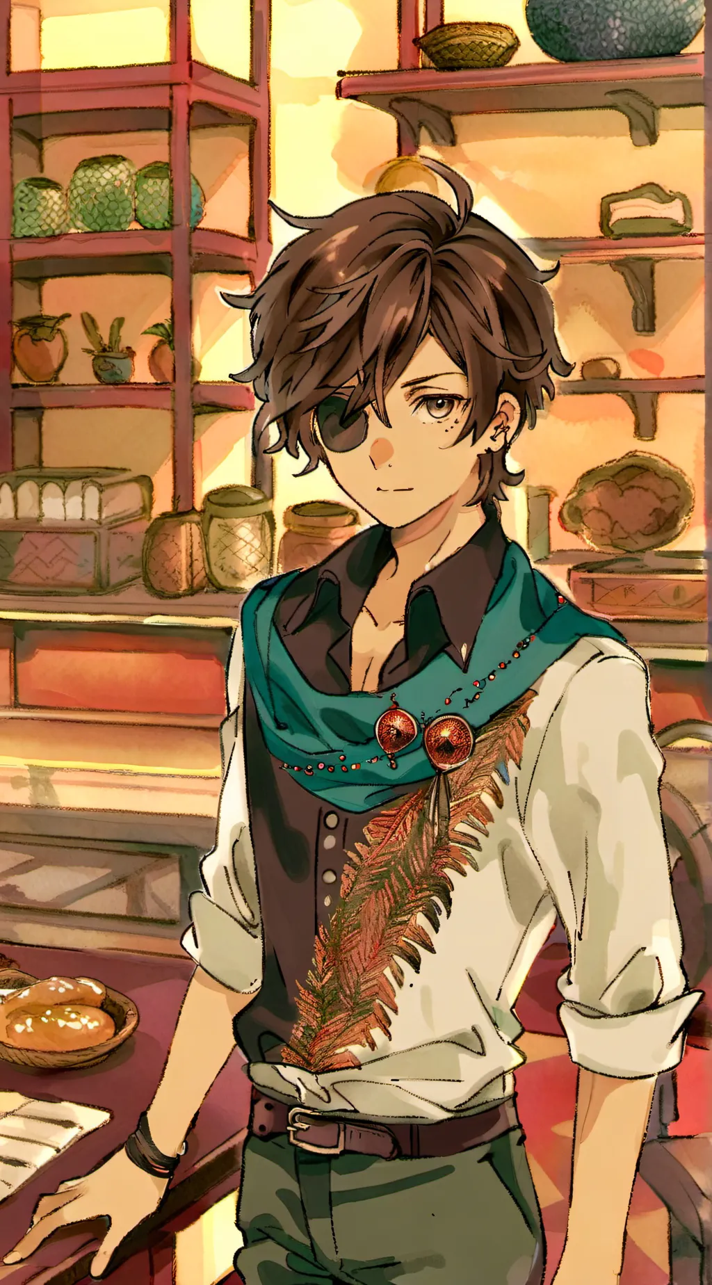 ai character: Aiden background