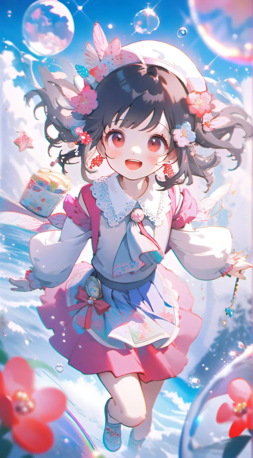 ai character: April background