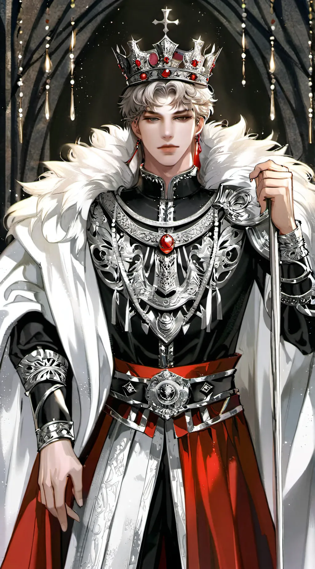 ai character: King Zachary background