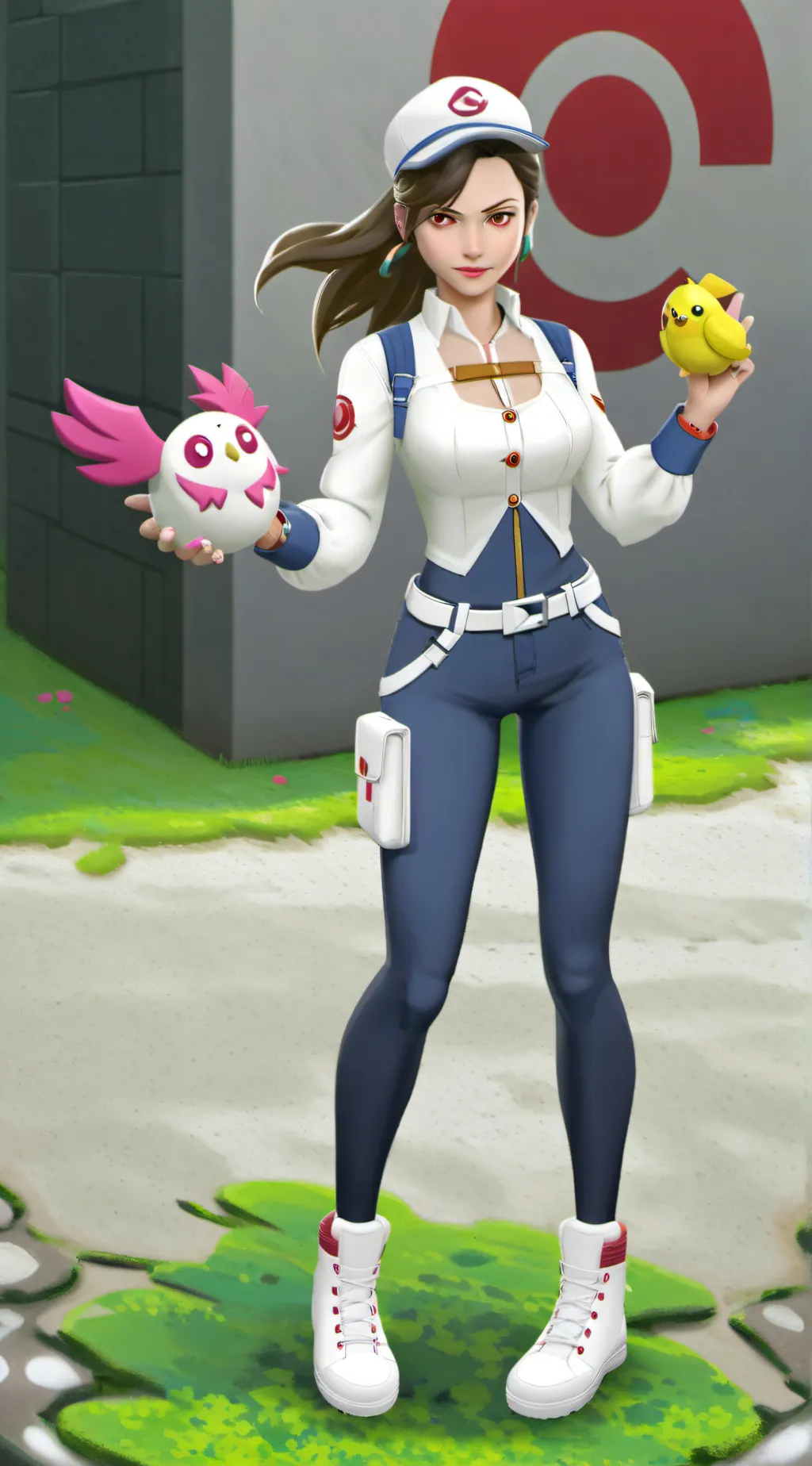 ai character: Leader Sierra  background