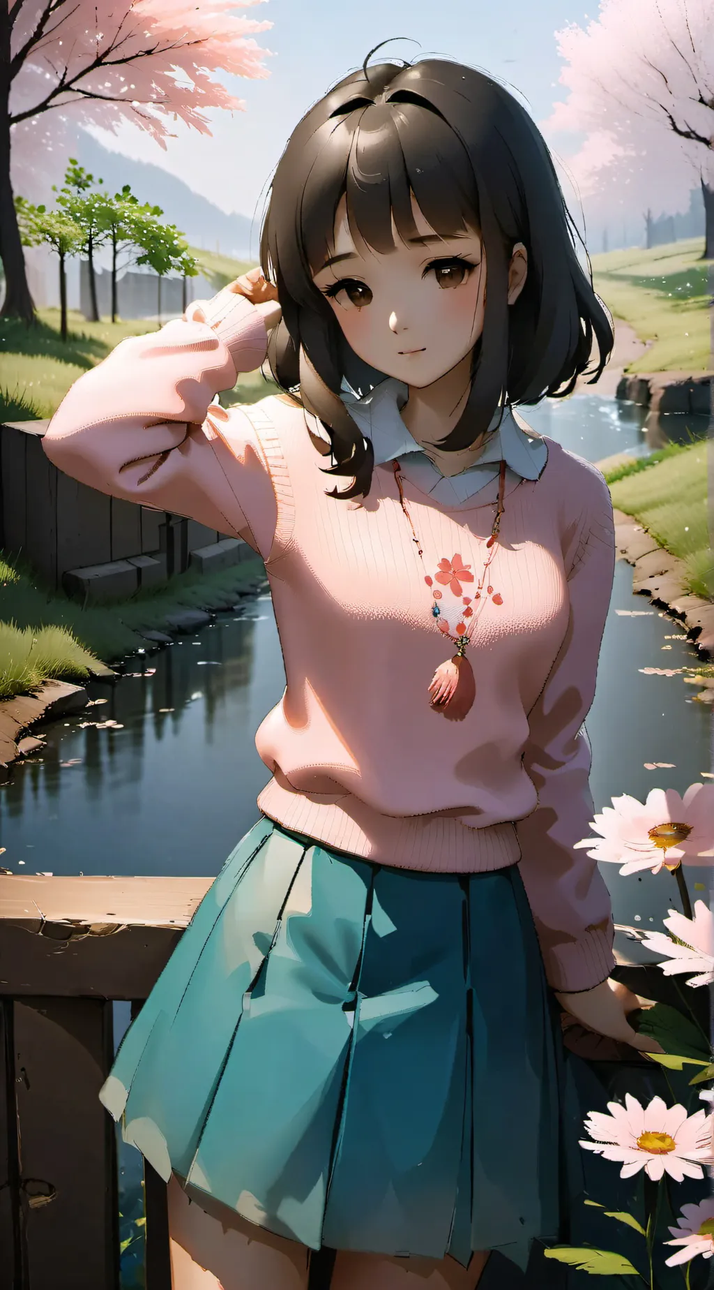 ai character: hellokitty1000 background