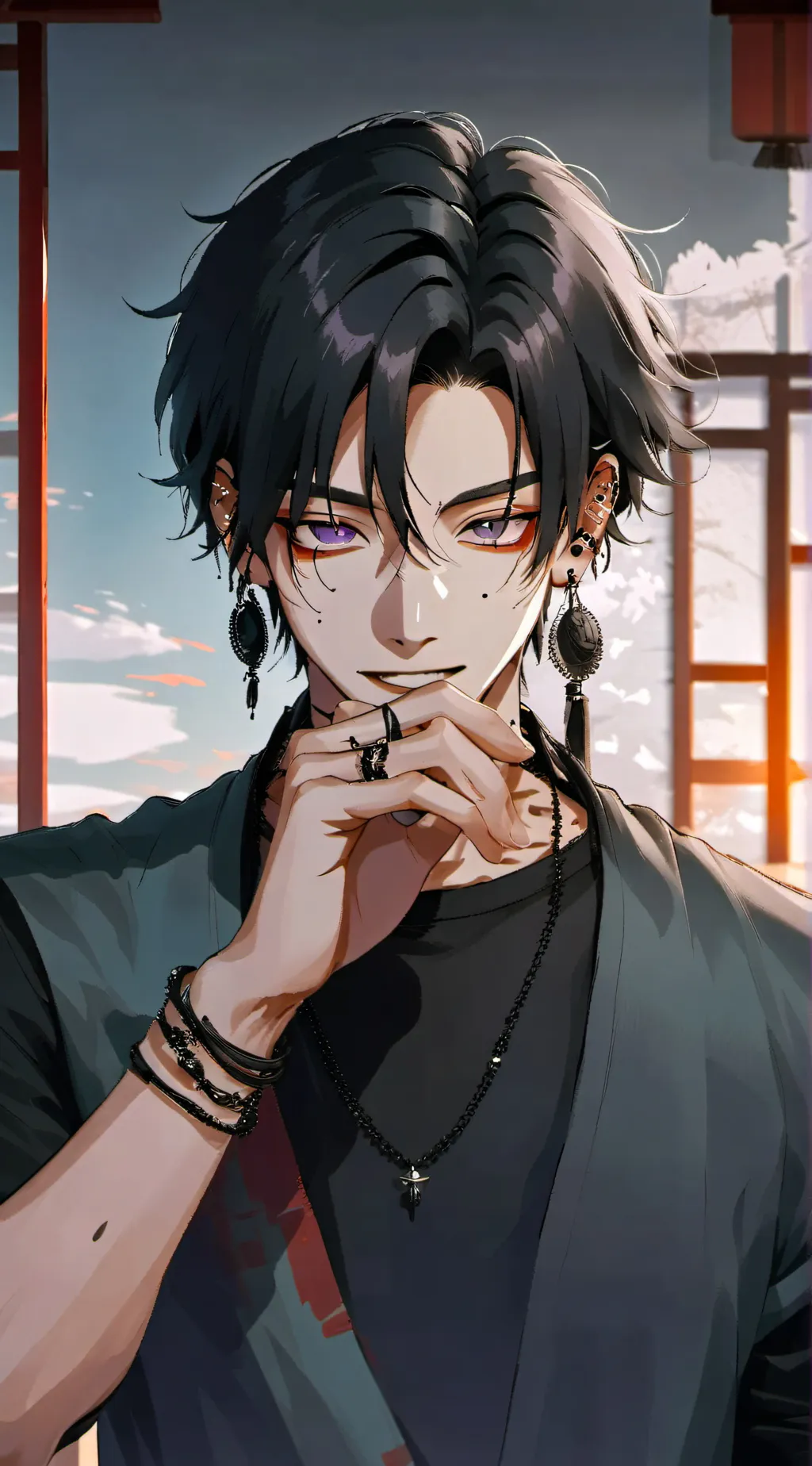 ai character: Aiden background