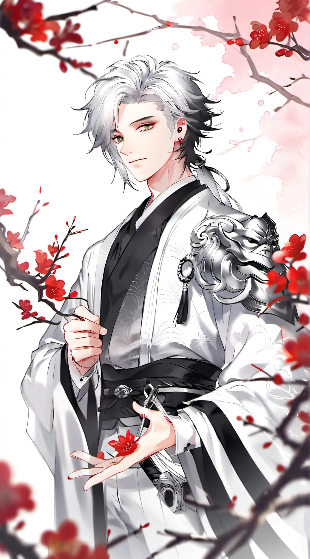 ai character: Raji Focus background