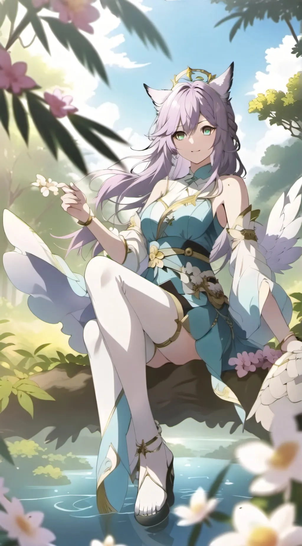 ai character: maya background