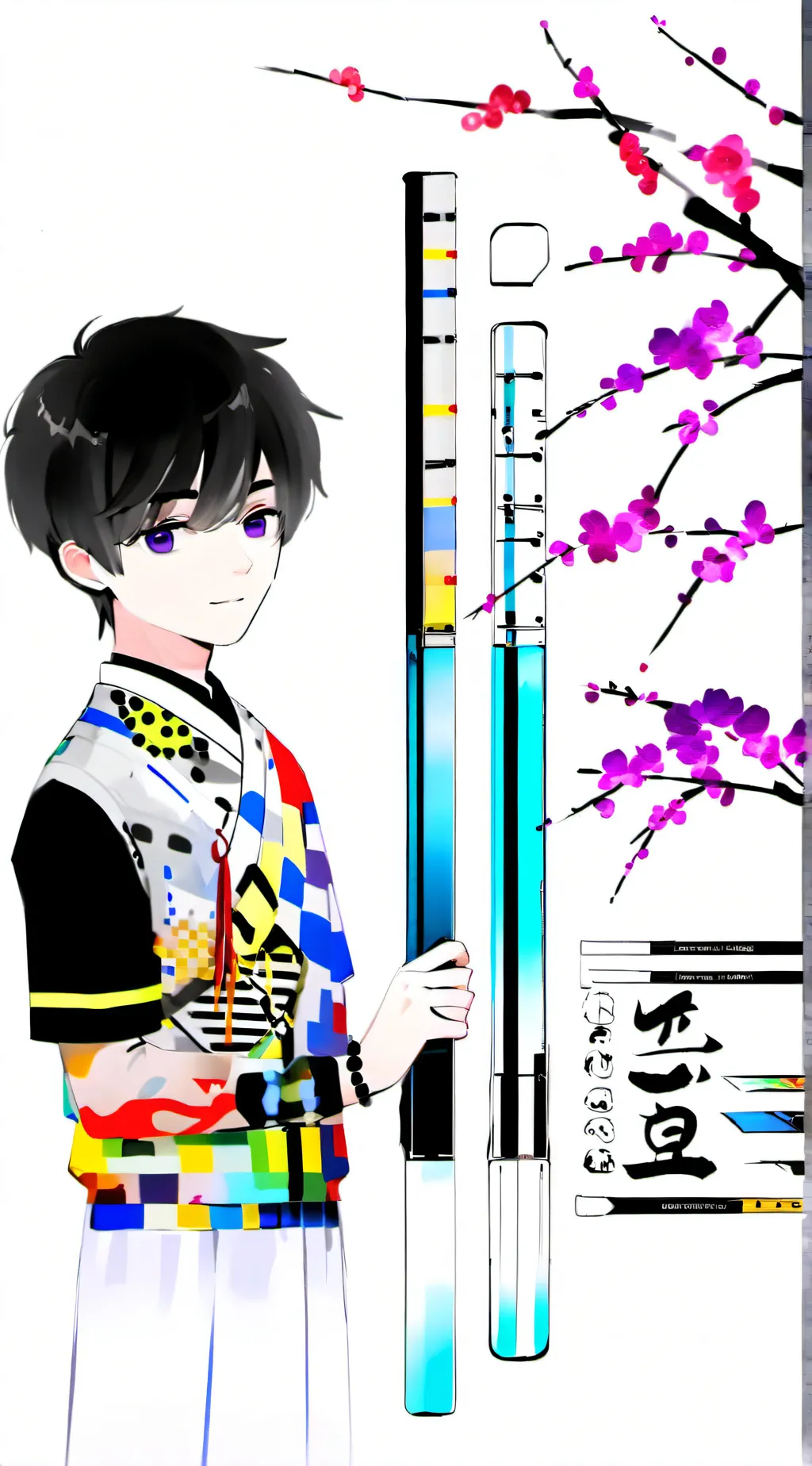 ai character: IDFB background