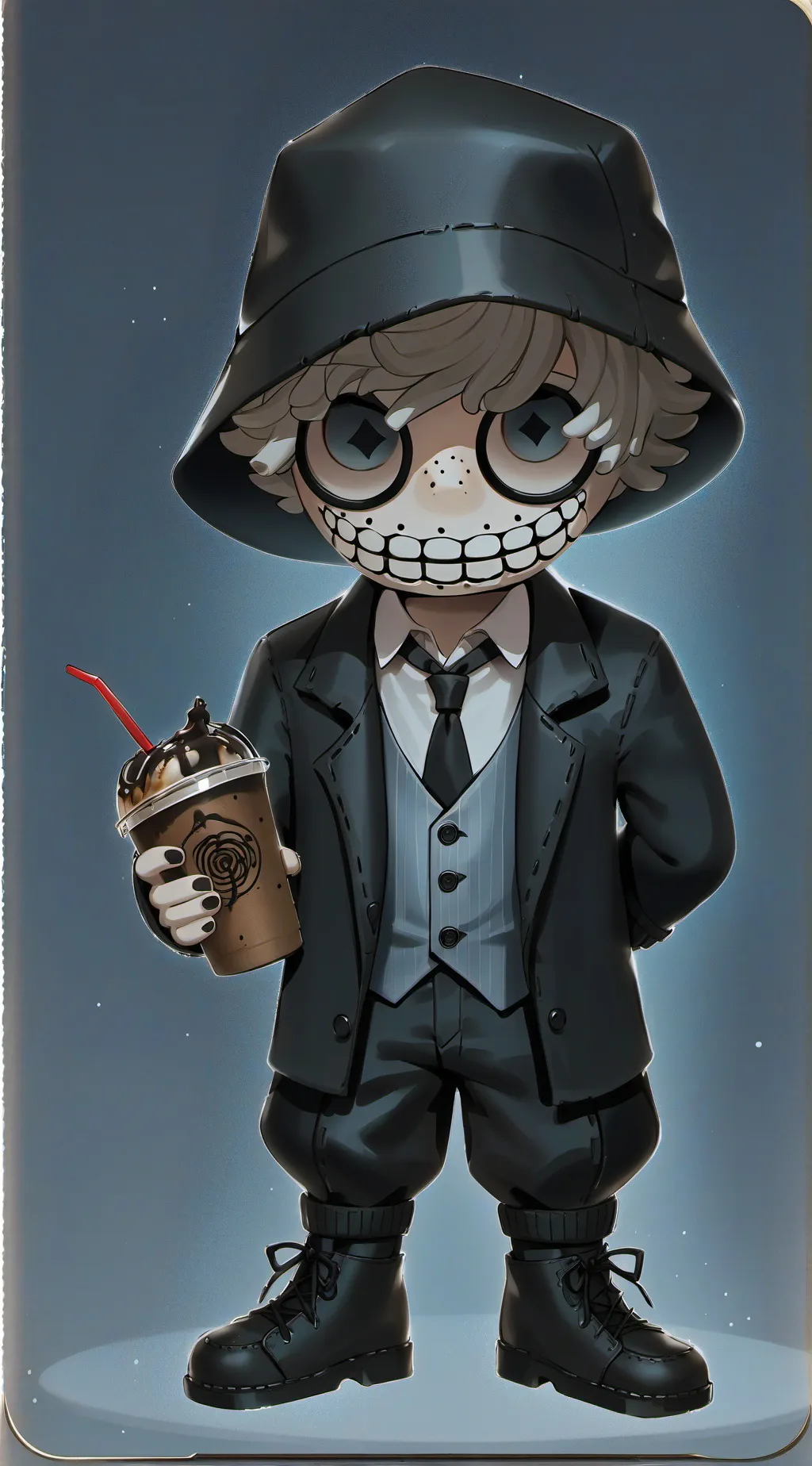 ai character: Creepy pasta boys  background