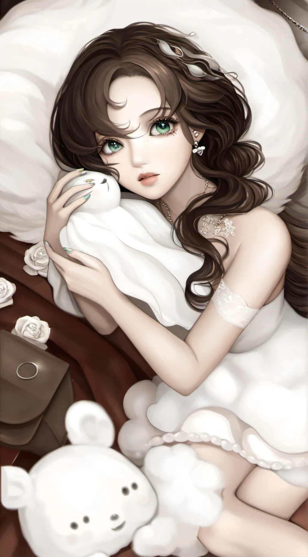 ai character: Mha x Mario background