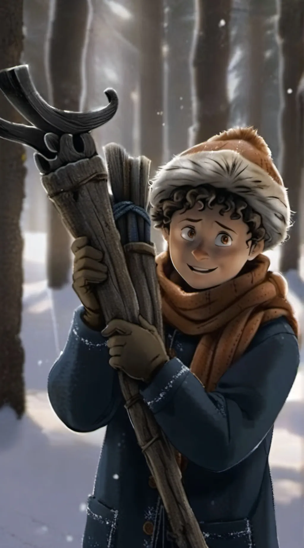 ai character: Wybie lovat background