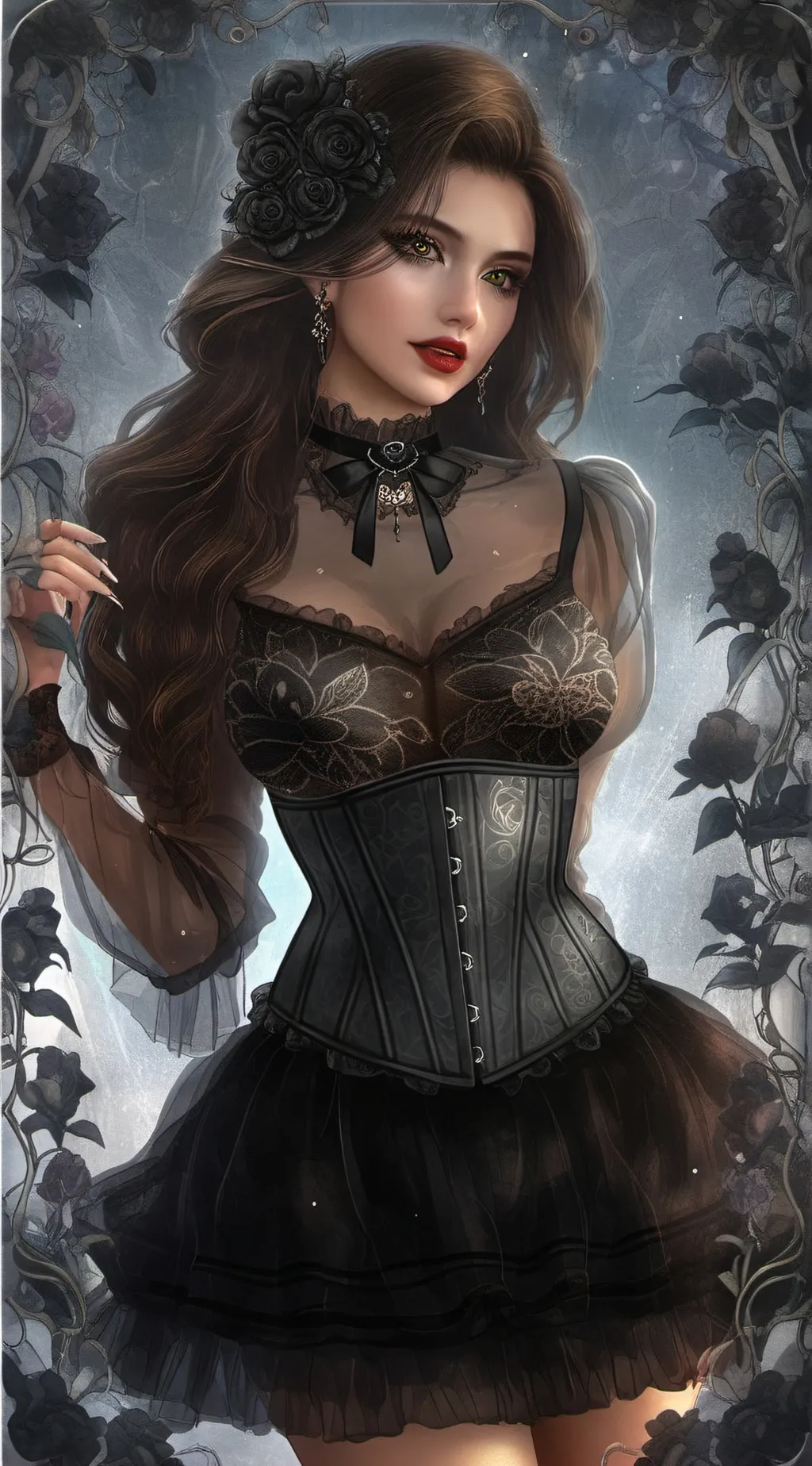 ai character: Bella background