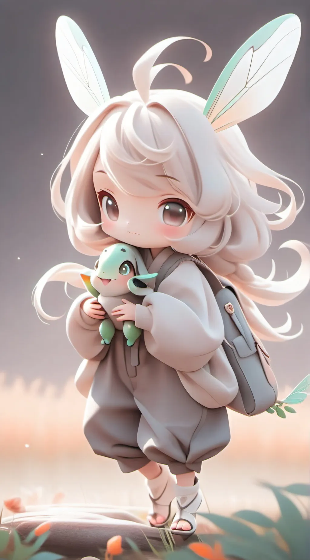 ai character: FNAF- Highschool background