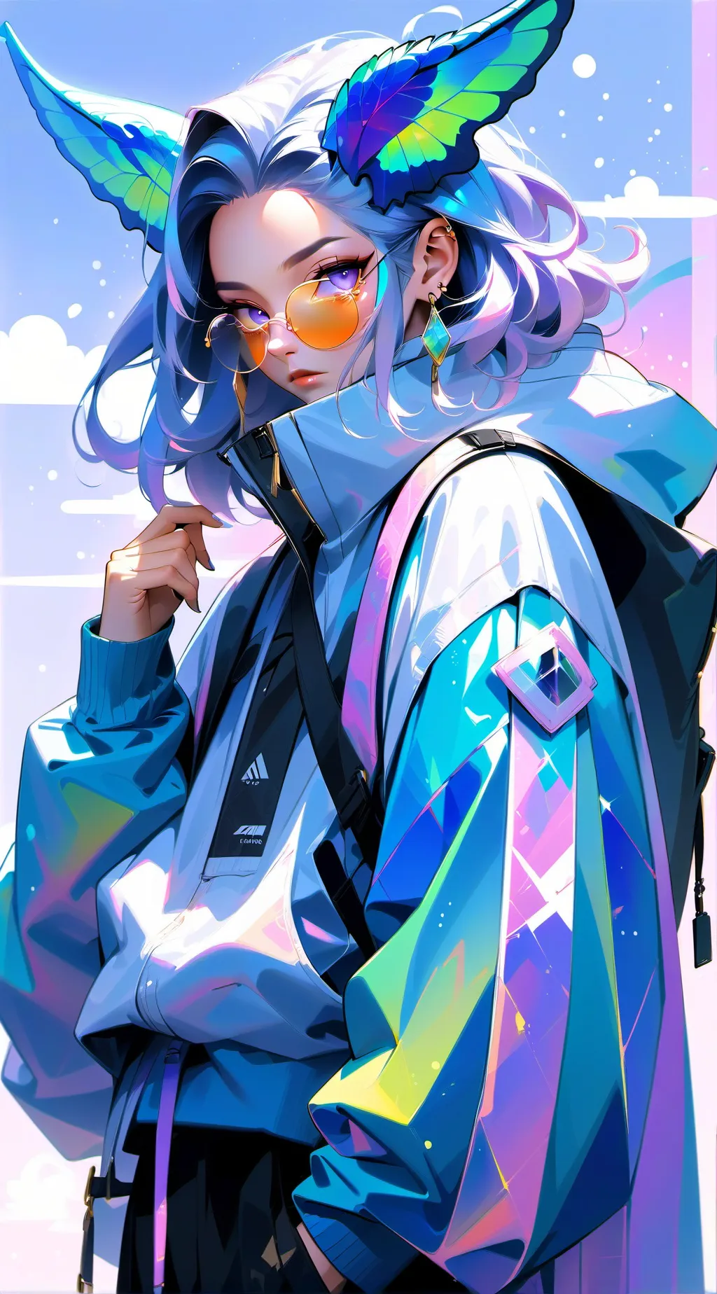 ai character: New 2nd pro hero background