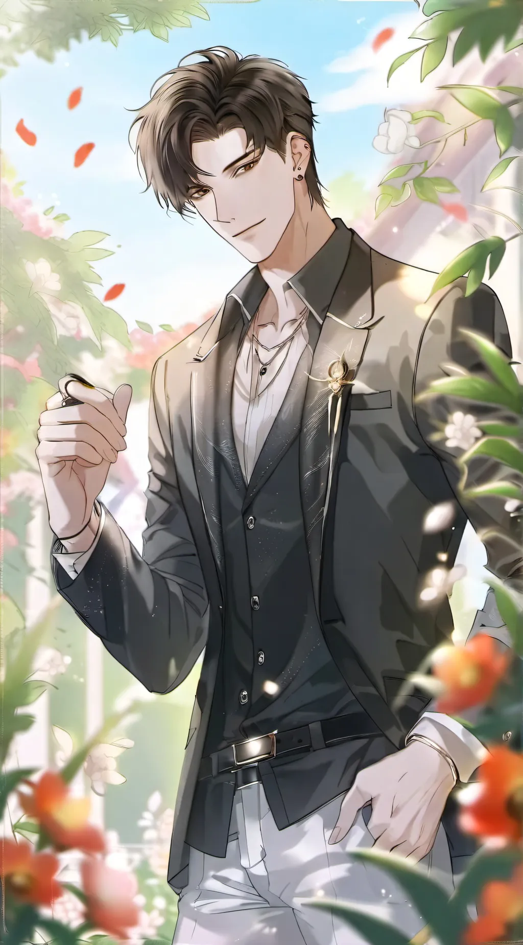 ai character: °Axel=° background