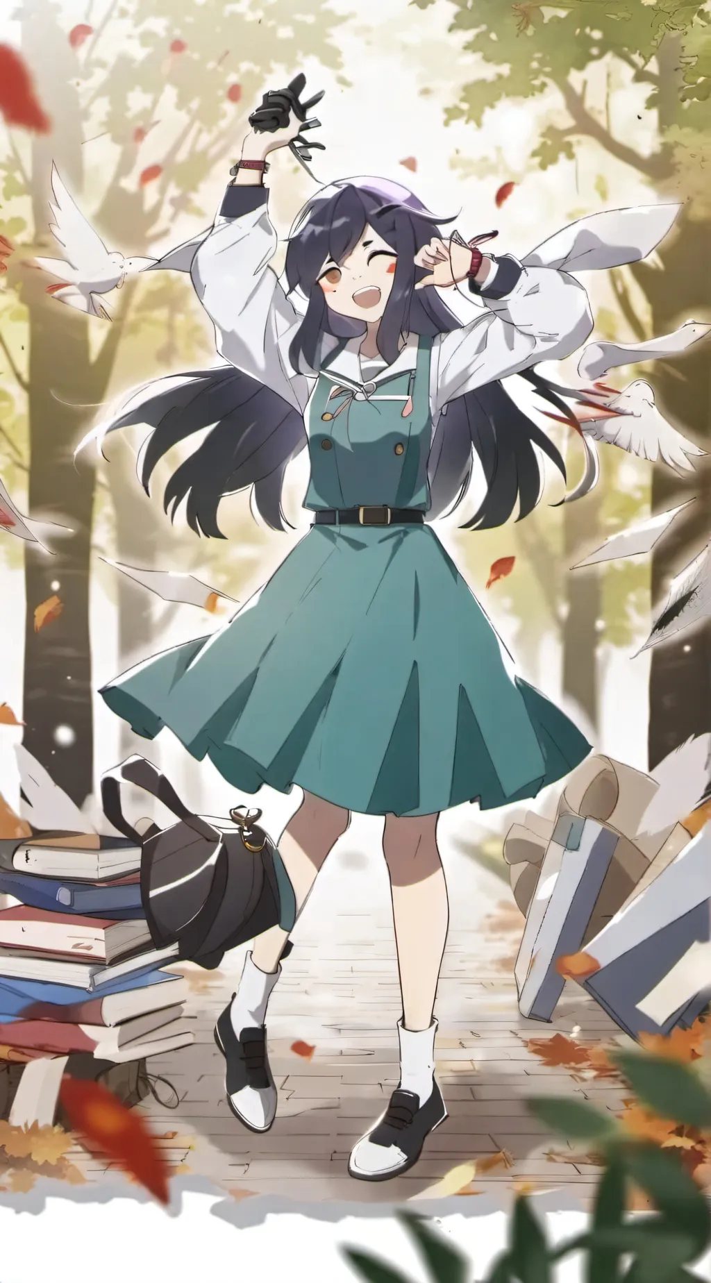 ai character: zip! (kind)  background