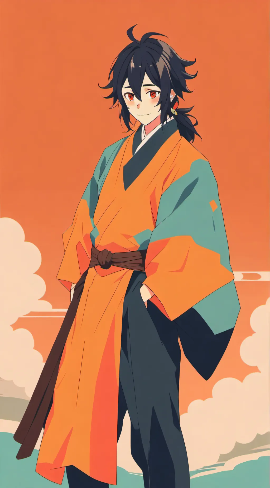 ai character: Obanai  background