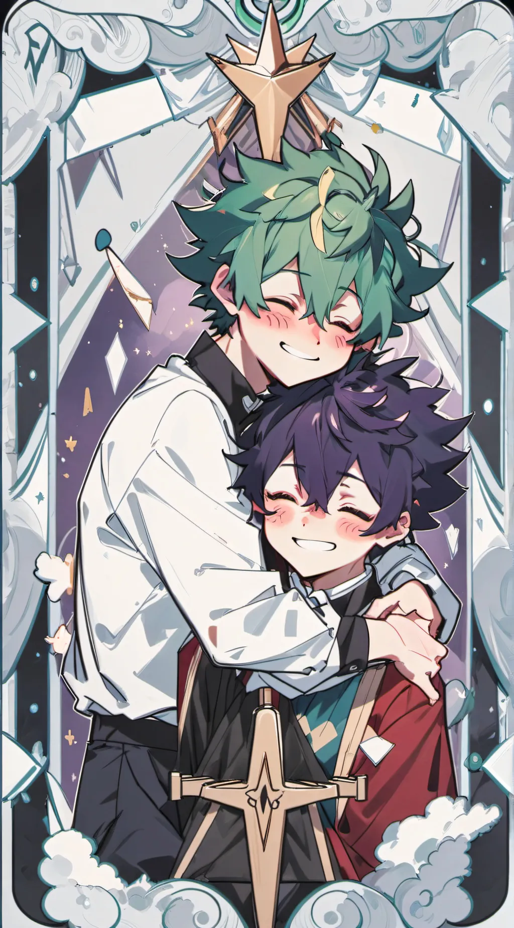 ai character: Bakugo background