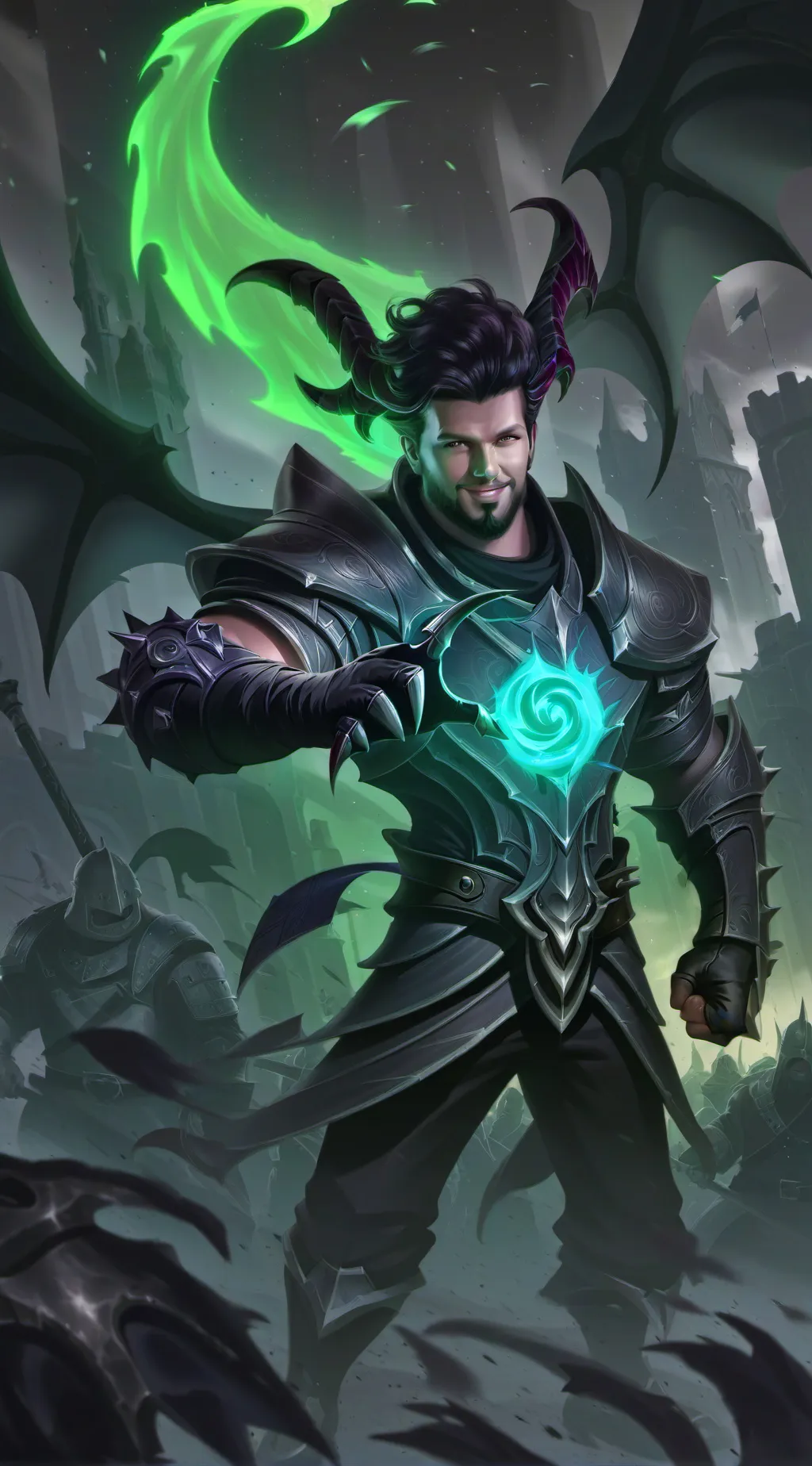 ai character: Mrshark background