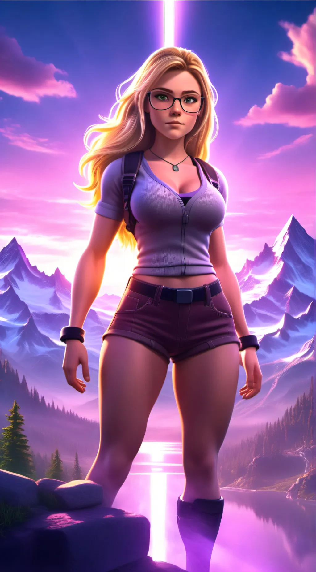 ai character: Mira background