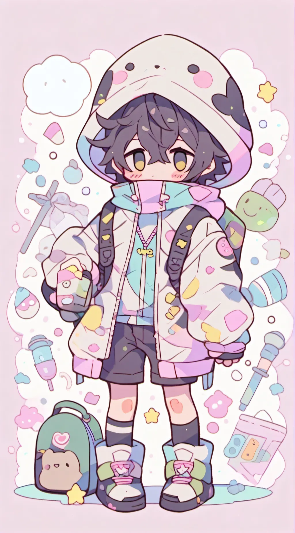 ai character: Me background