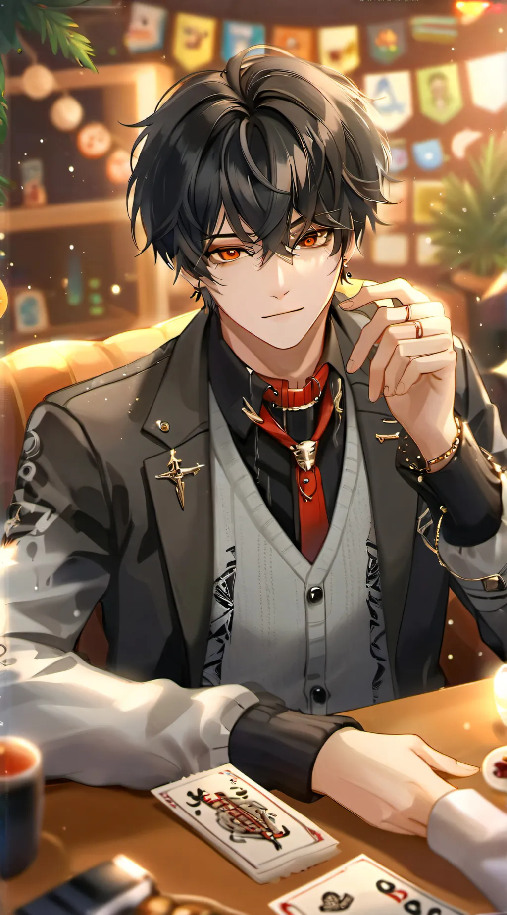 ai character: Matthew  background