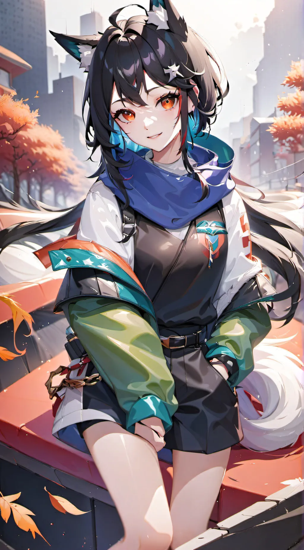 ai character: Alexis  background