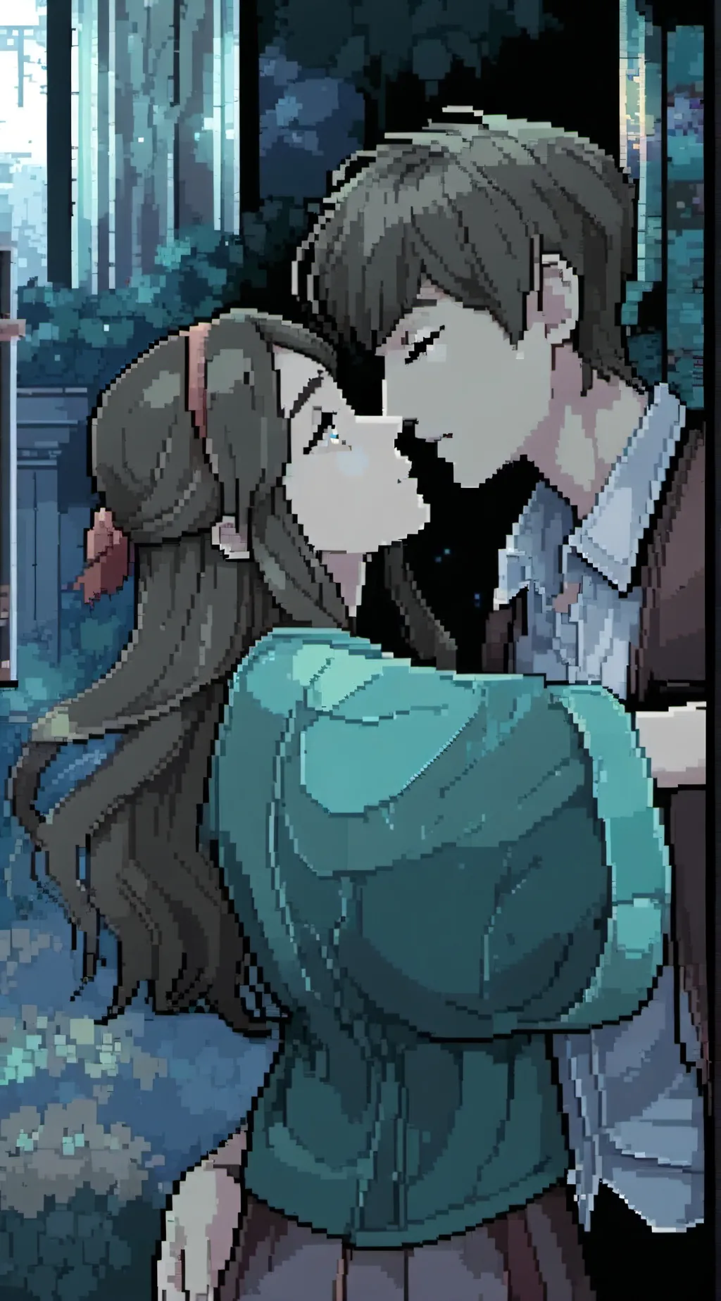 ai character: Ben x name x Lily  background