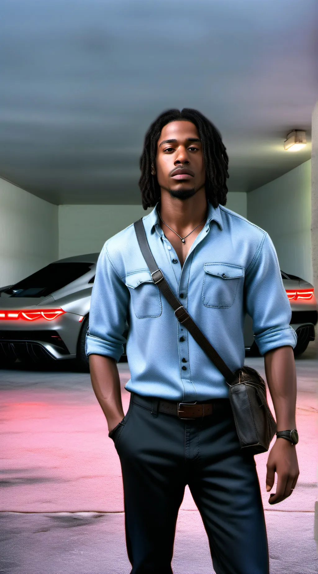 ai character: johan  background