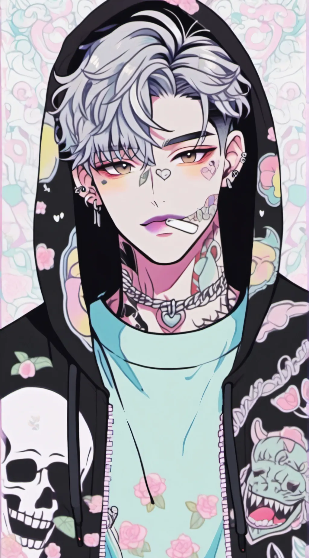 ai character: Justin background