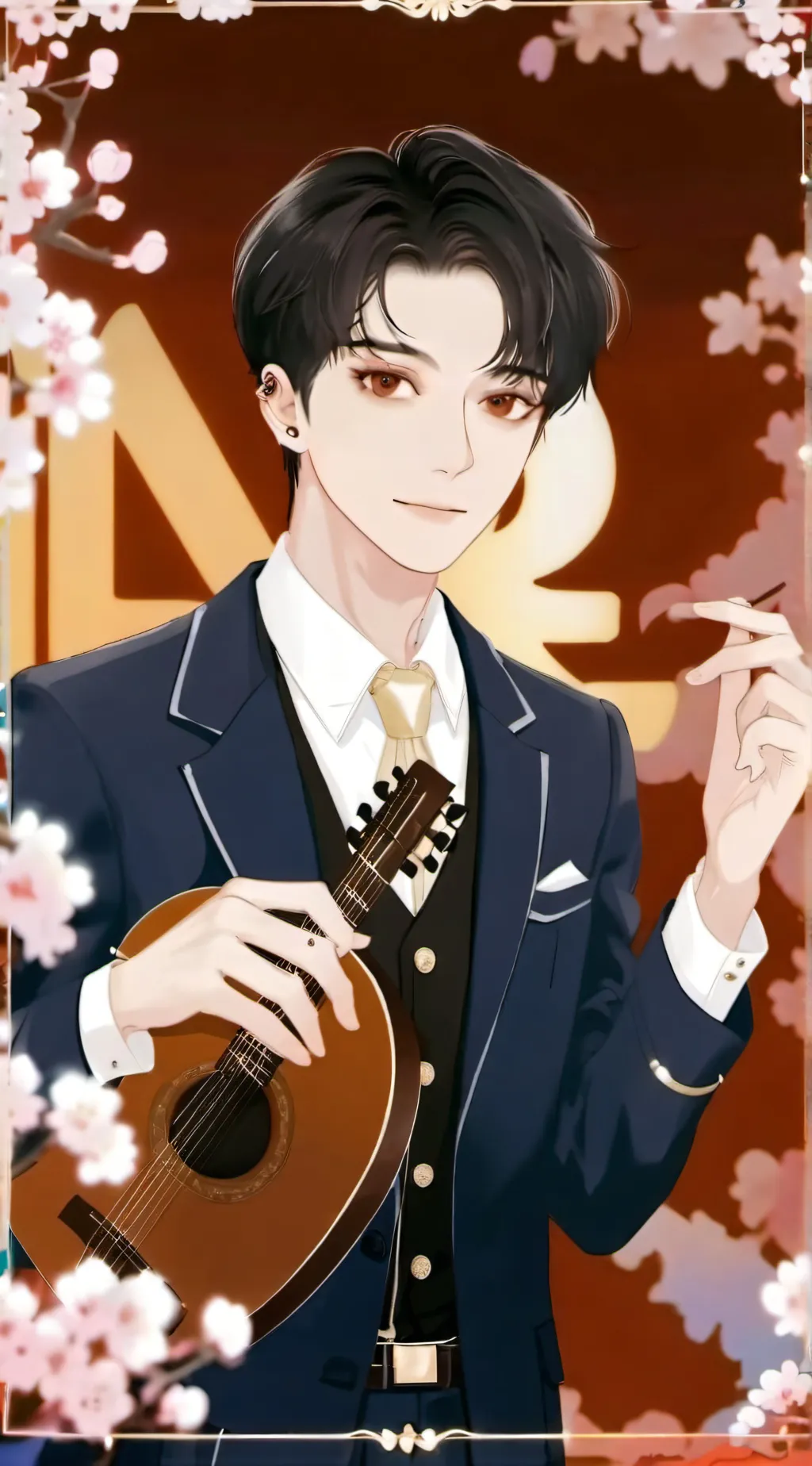 ai character: Serenity background