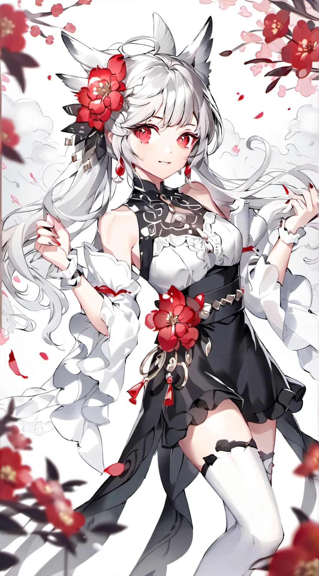 ai character: Lilly background
