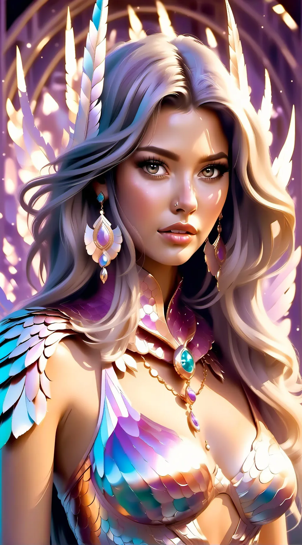 ai character: Angela background