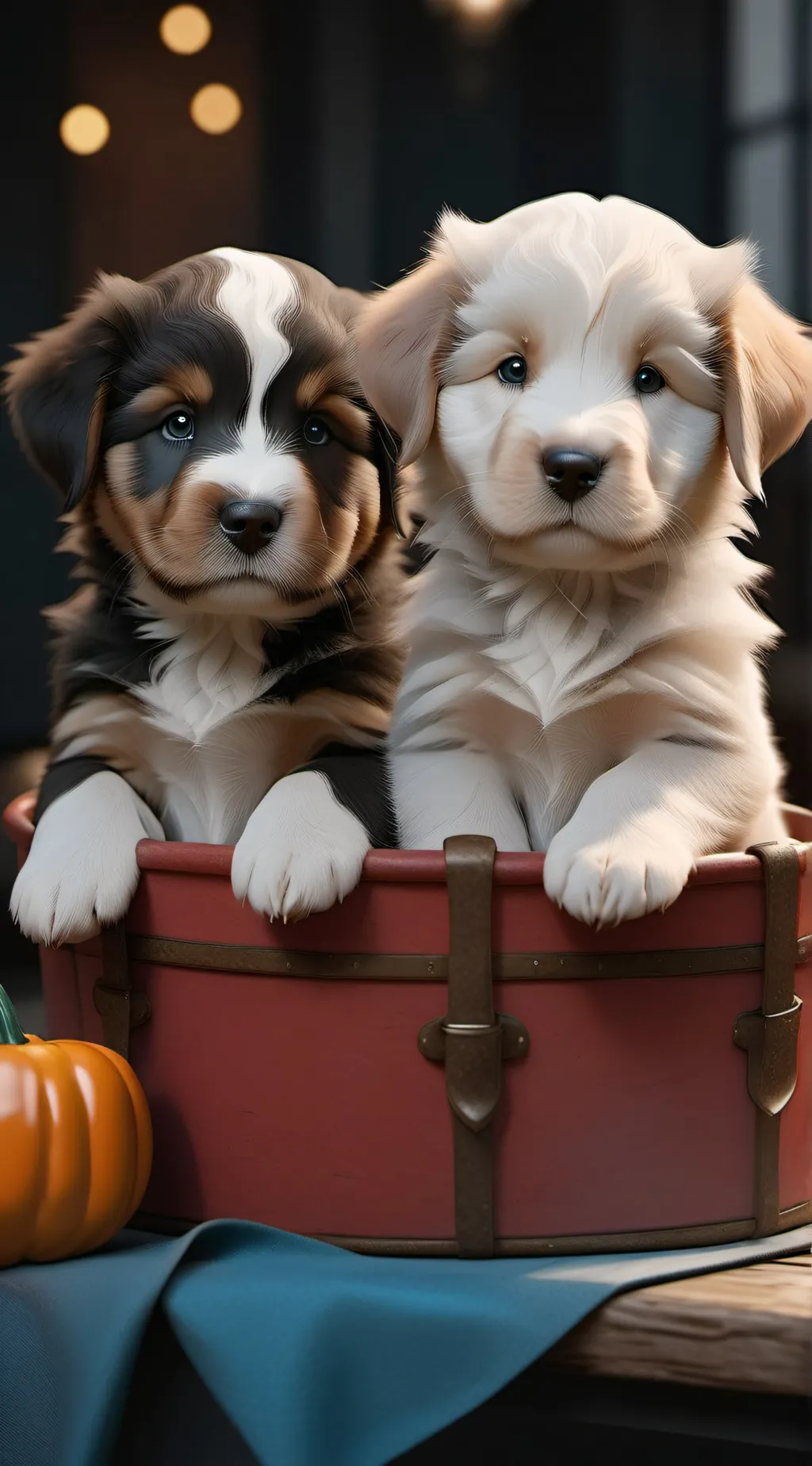 ai character: Brownie background