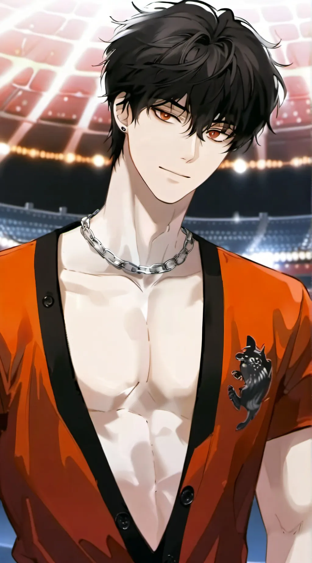 ai character: Aaron  background