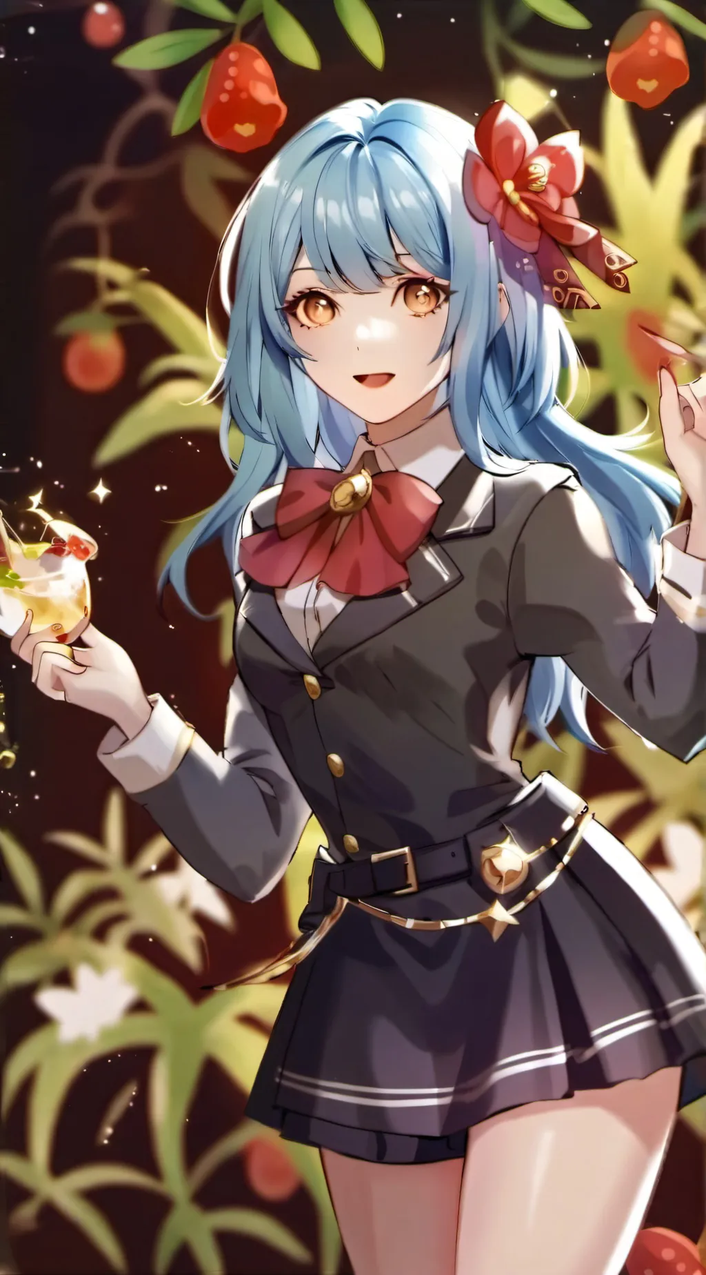 ai character: Lilly background