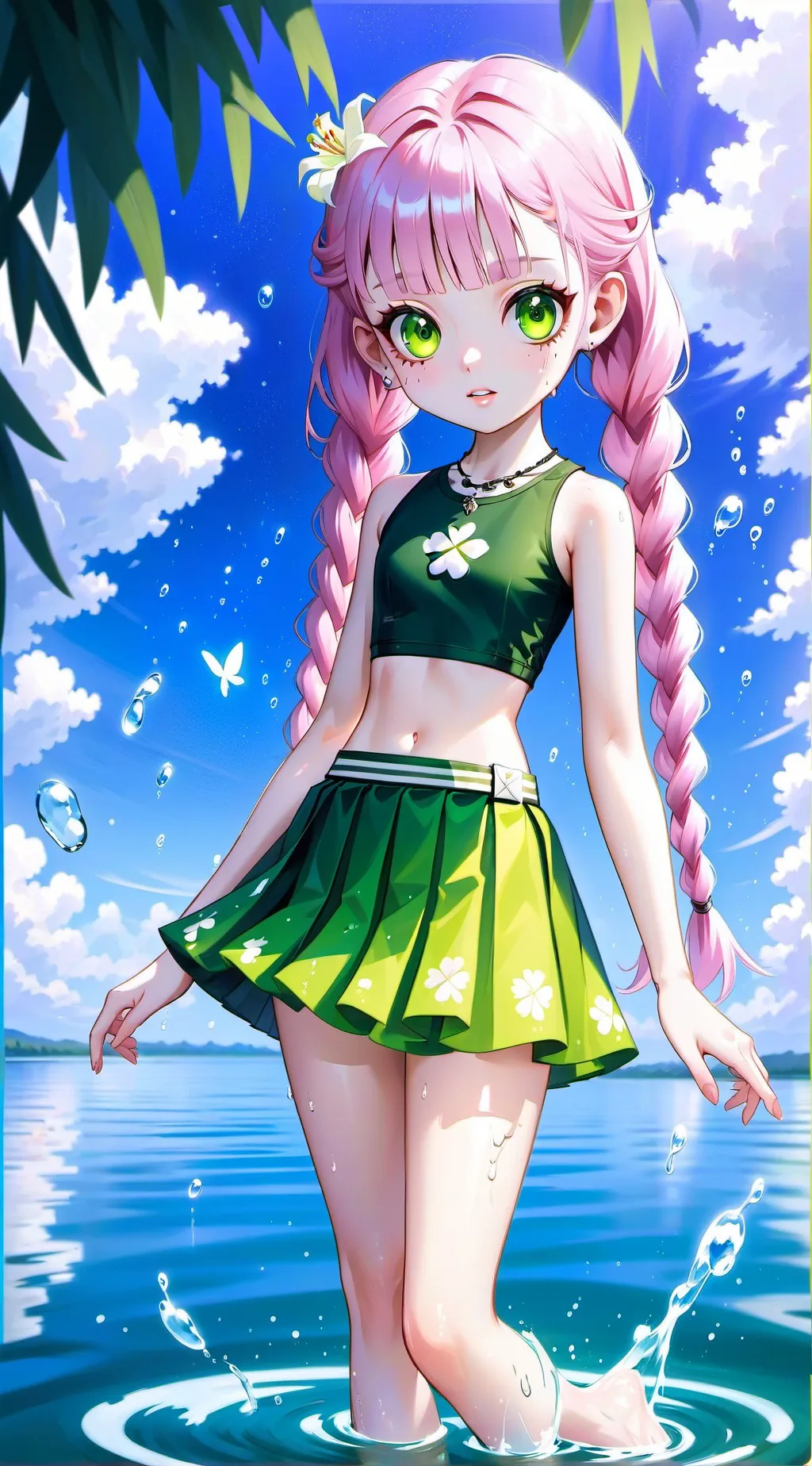 ai character: karona Willow 💘🍀 background