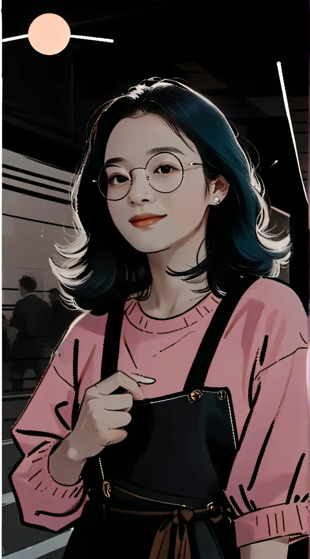 ai character: Mae background